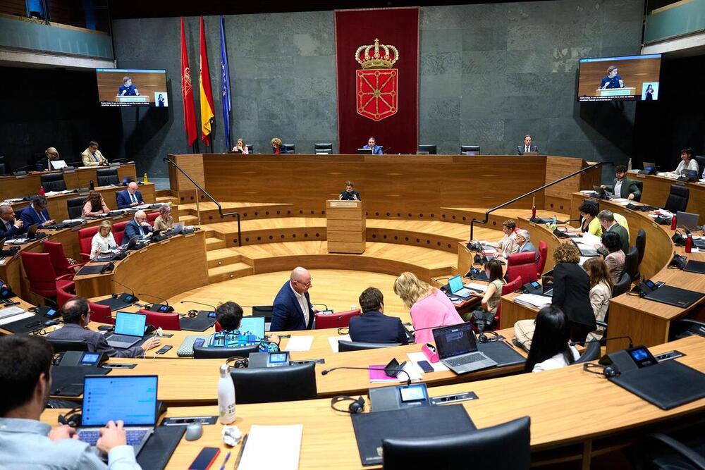 Pleno del Parlamento de Navarra