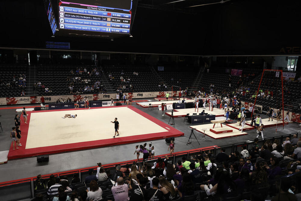 Los referentes de la gimnasia artística se citan en Navarra