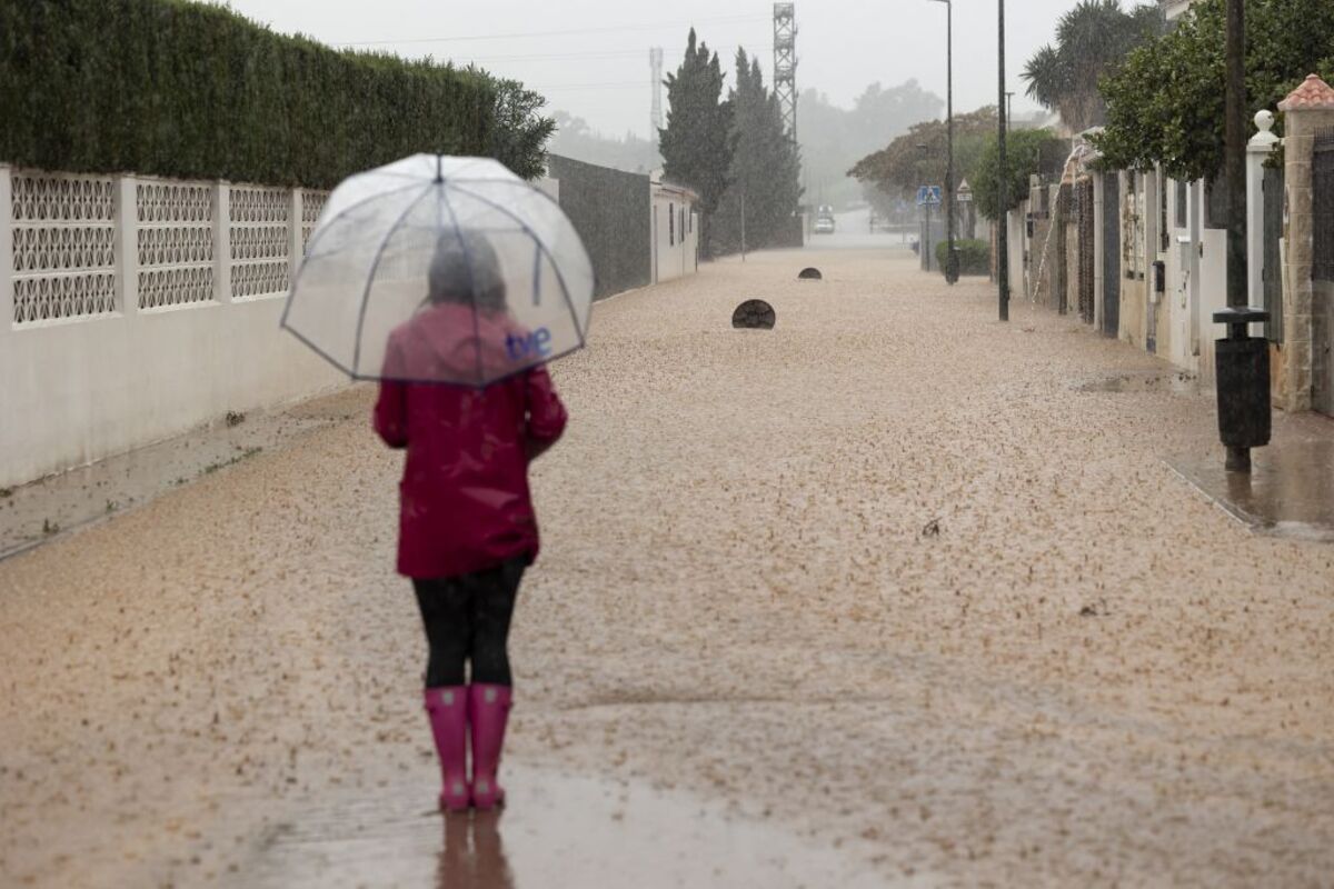 Aviso rojo por fuertes lluvias este miércoles en Málaga y provincia  / DANIEL PÉREZ