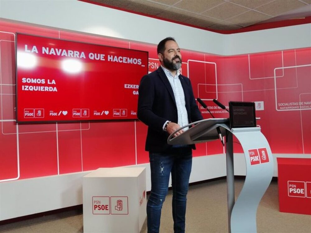 Imagen de archivo del parlamentario y secretario de Organización del PSN, Ramón Alzórriz