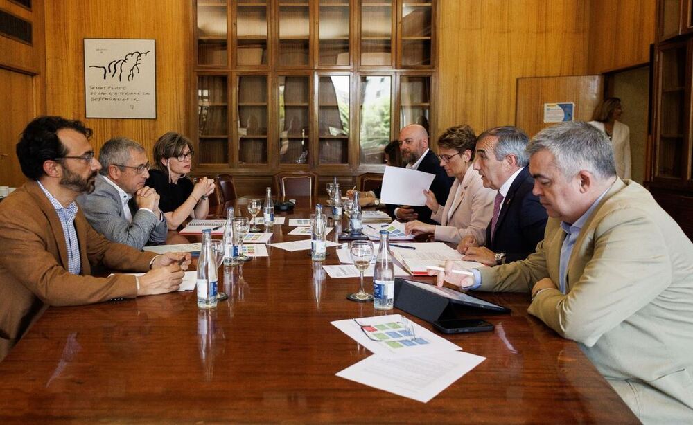 Imagen de la reunión en Madrid