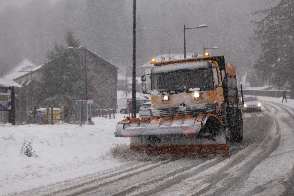 Continúa el riesgo extremo por nevadas en el Pirineo navarro