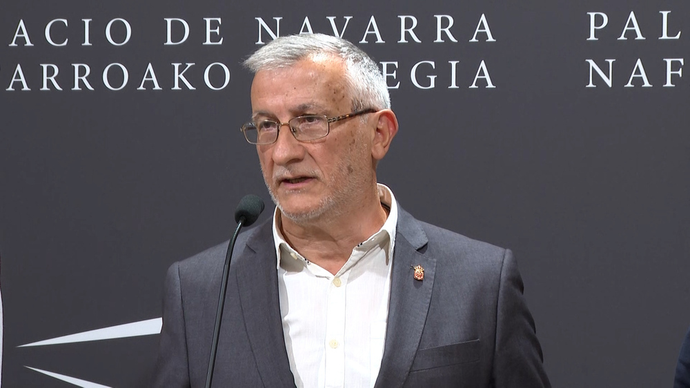 El vicepresidente primero del Gobierno de Navarra y consejero de Presidencia e Igualdad, Félix Taberna