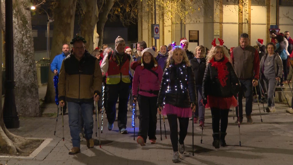 Marcha Nórdica para celebrar la Navidad