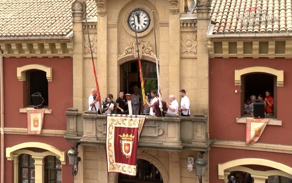 El Cohete de Estella, en directo, por Navarra TV