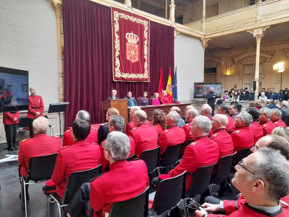 Navarra reconoce a 78 agentes en el Día de la Policía Foral