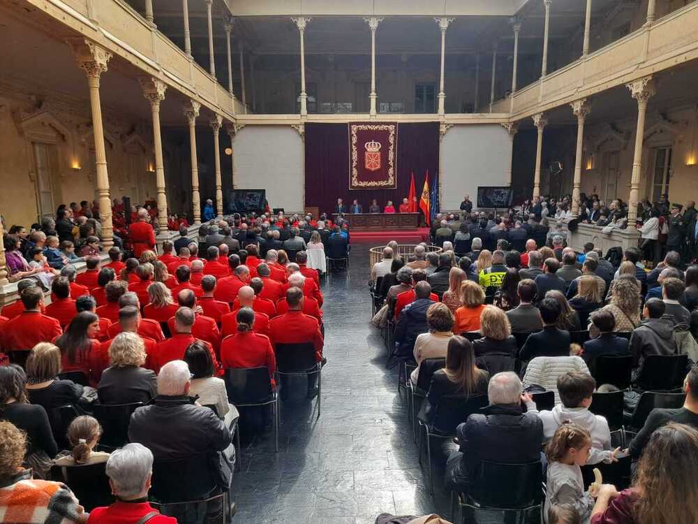 Navarra reconoce a 78 agentes en el Día de la Policía Foral