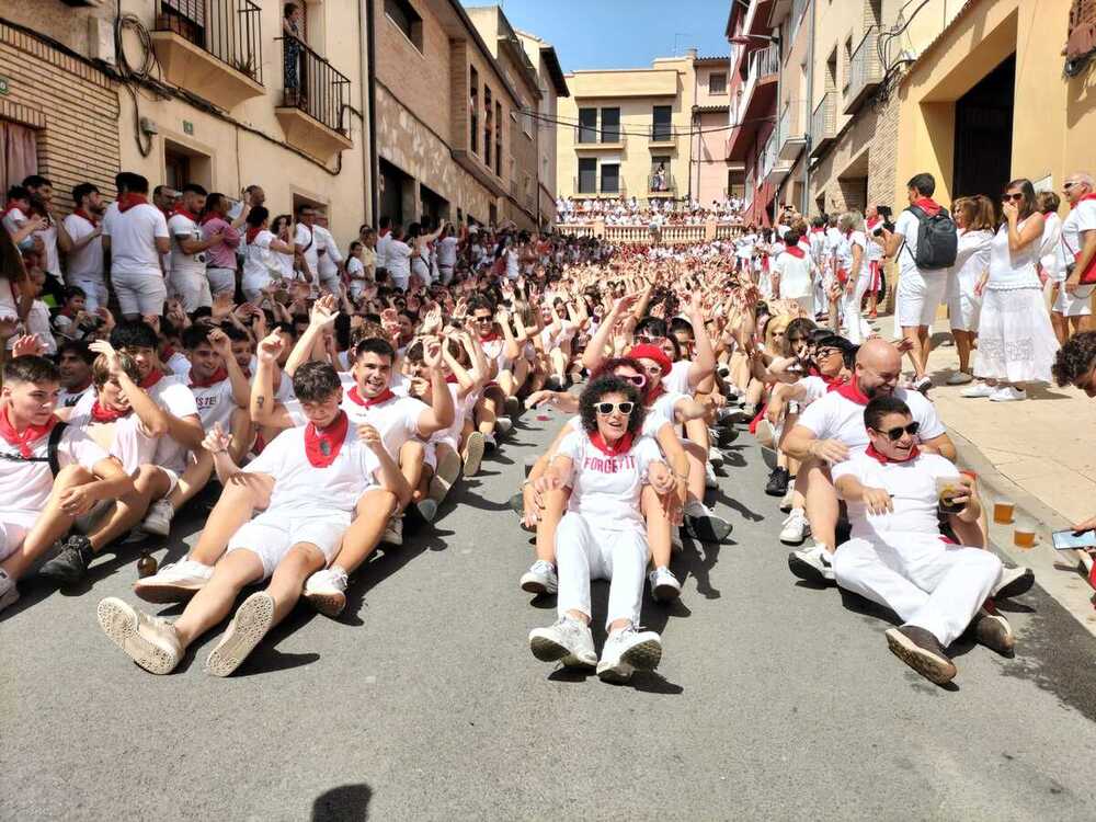 Estalla la fiesta en Cascante