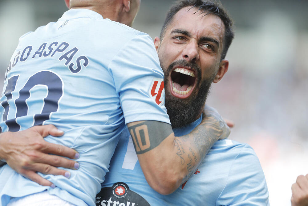 El Celta sobrevive al acoso del Valladolid