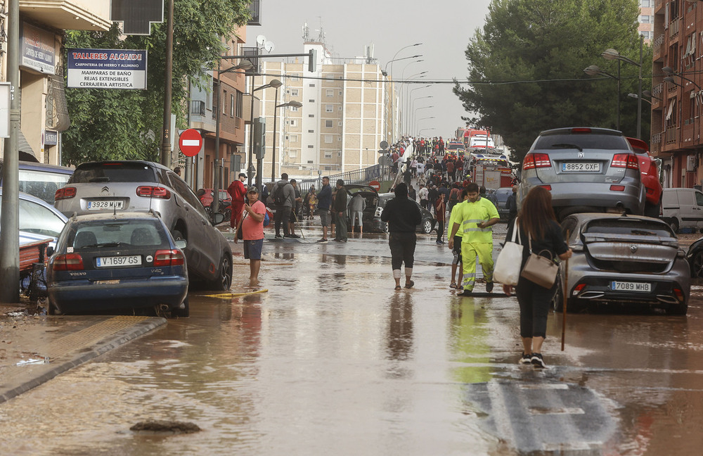 Más de 90 personas muertas por las inundaciones en España