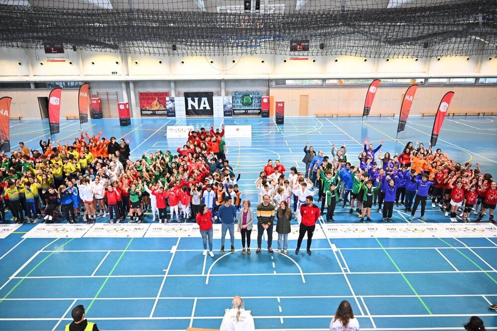 Inauguran loa Juegos Deportivos de Navarra 