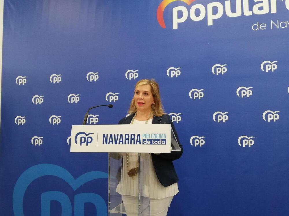 La secretaria general del PPN, Amelia Salanueva