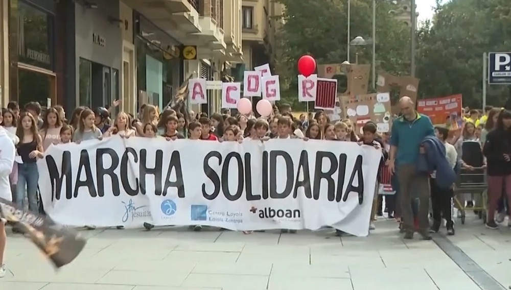 Marcha solidaria por los afectados en el Líbano