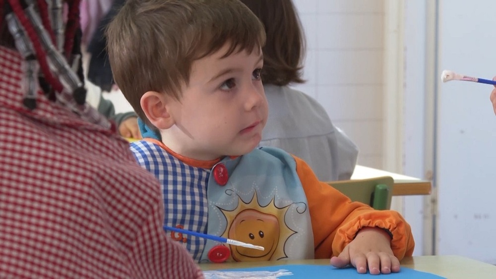 El colegio Griseras de Tudela también apoya a Valencia