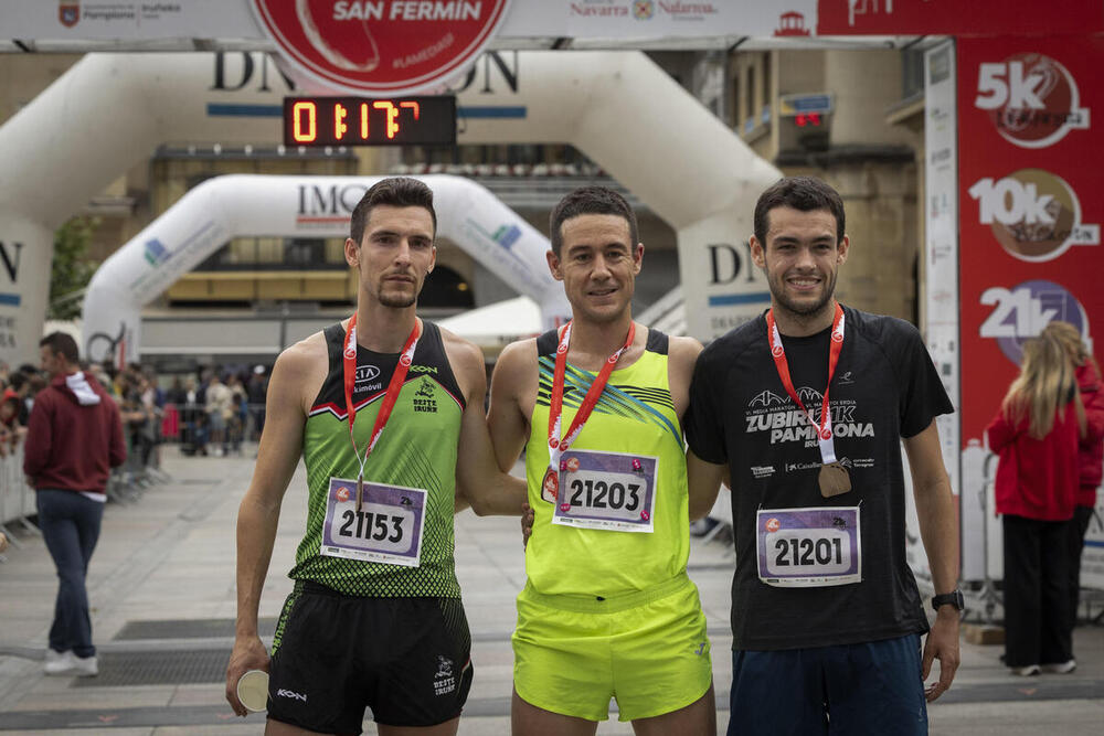 Ander Barrio y Amaia Melero ganan la IX Media San Fermín