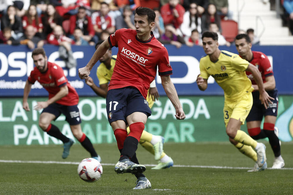 Osasuna se adelanta ante el Villarreal