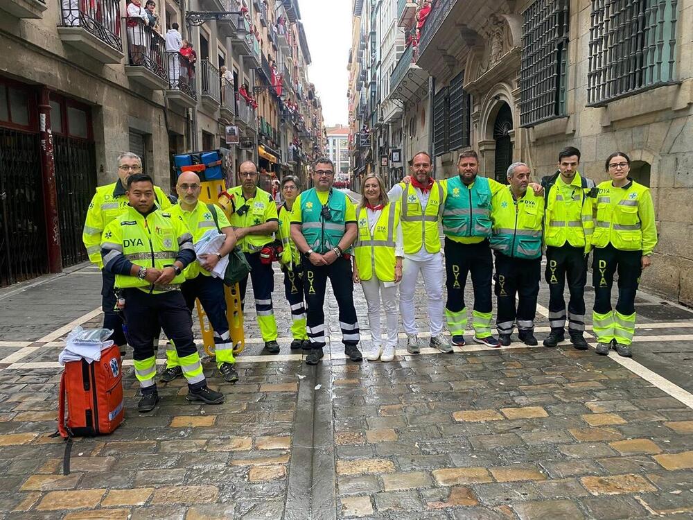 DYA Navarra realiza 102 atenciones en el penúltimo encierro