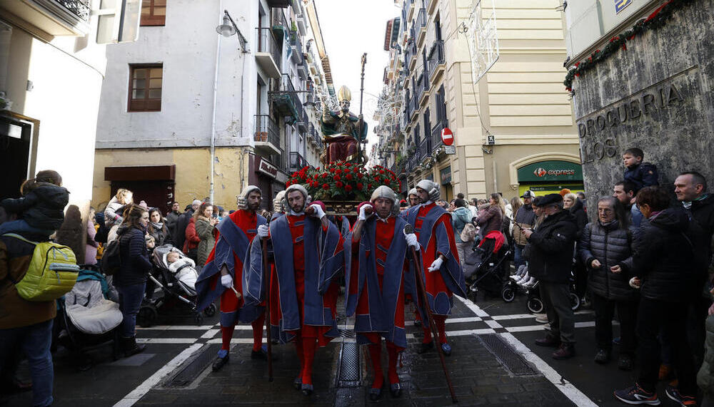 Pamplona festeja el día de su patrón San Saturnino