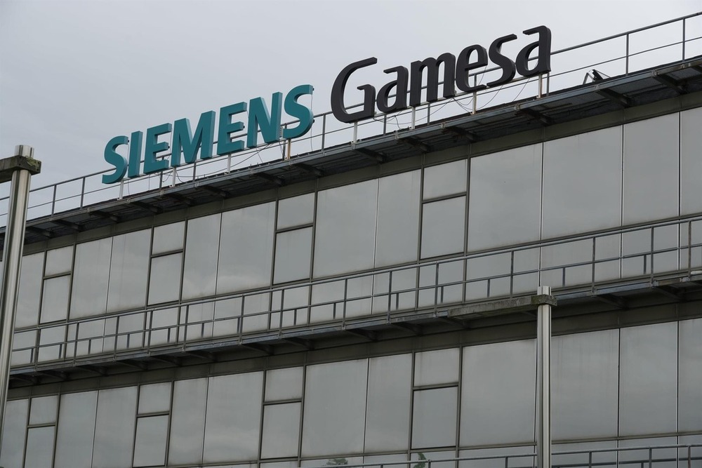 Fachada del edificio de Siemens Gamesa