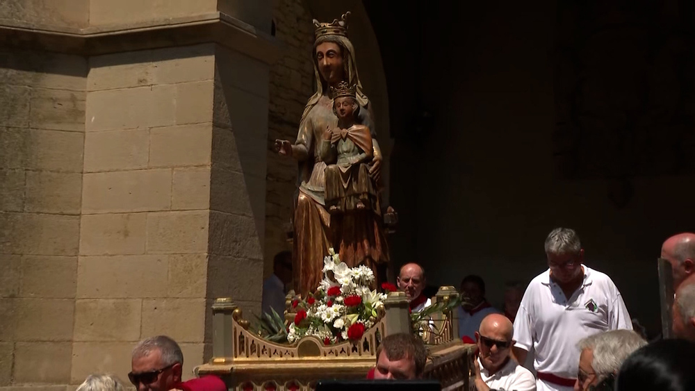 Procesión en San Martín de Unx