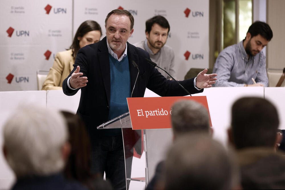 Javier Esparza no se presentará al Congreso de UPN