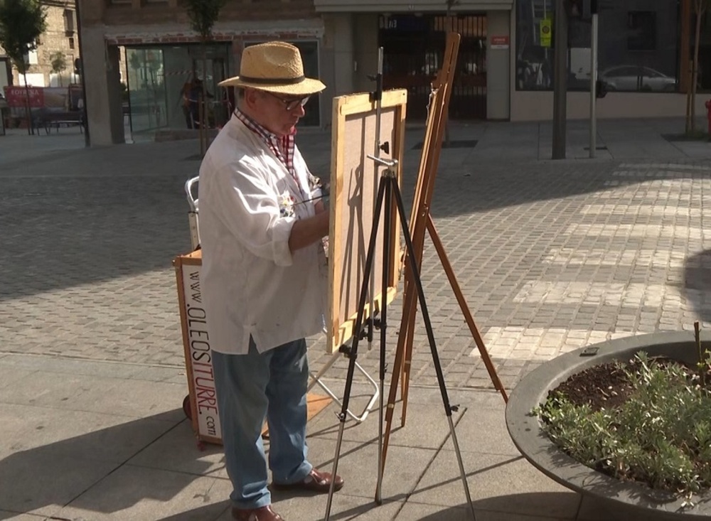 Joaquín Iturre, el pintor urbano de Tudela