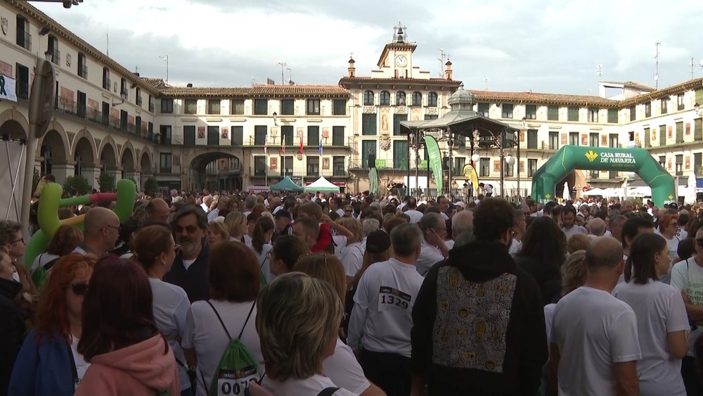 Tudela corre contra el cáncer en una edición de récord