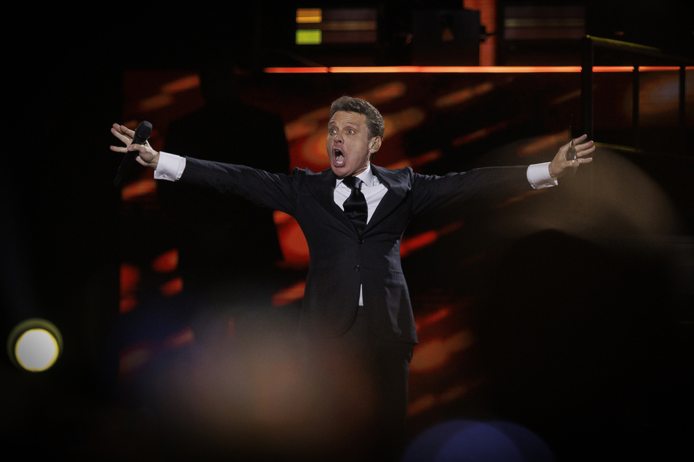 Luis Miguel en el Navarra Arena