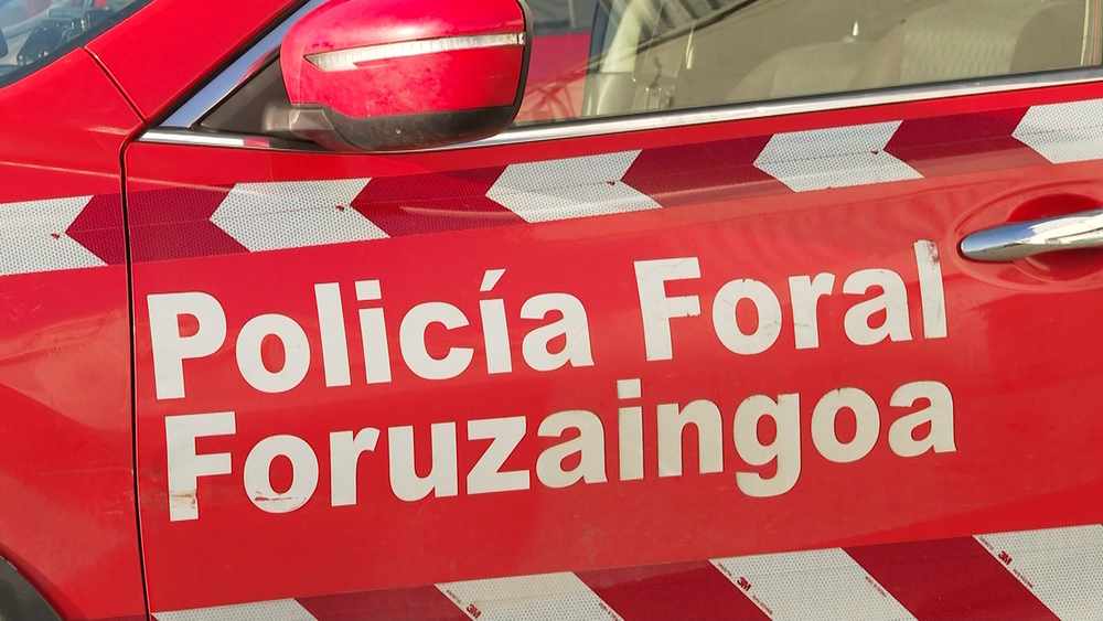 Imagen de un vehículo de Policía Foral