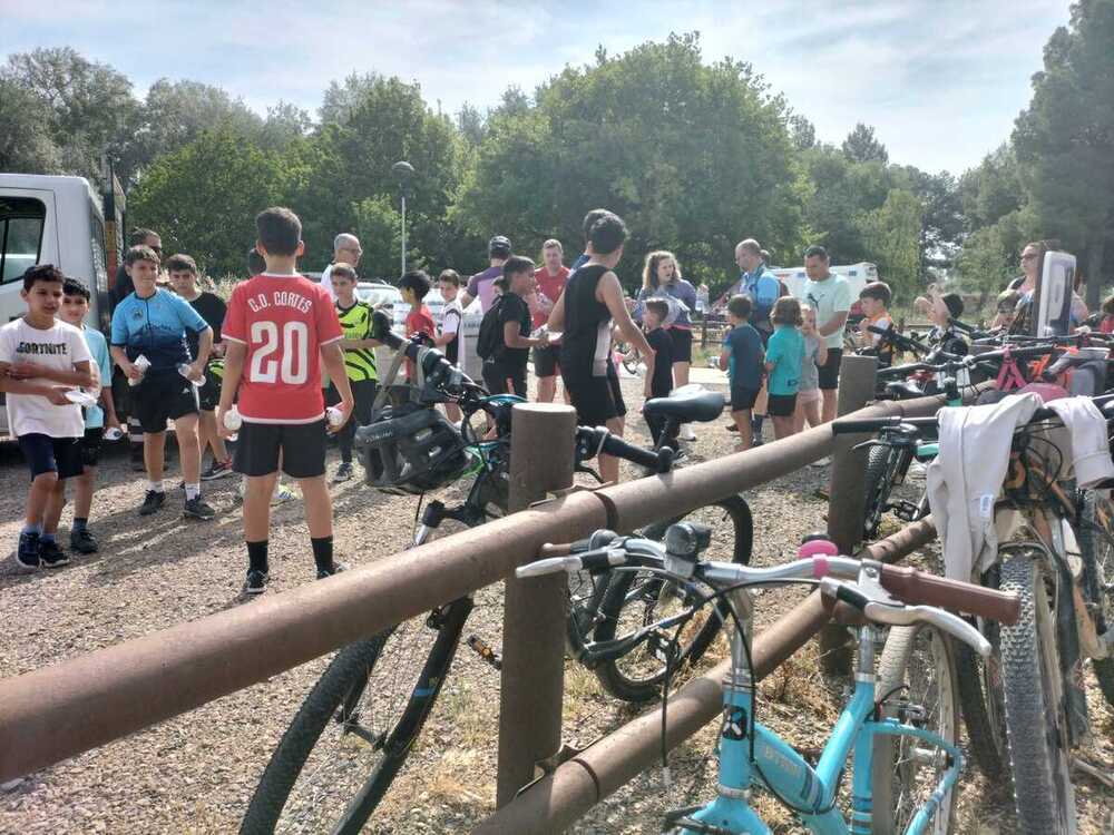 Buñuel, Cortes y Ribaforada celebran el 'Día de la bici'