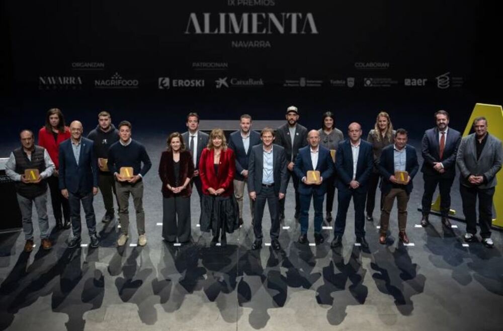 Los Premios Alimenta Navarra celebraron este martes su novena edición