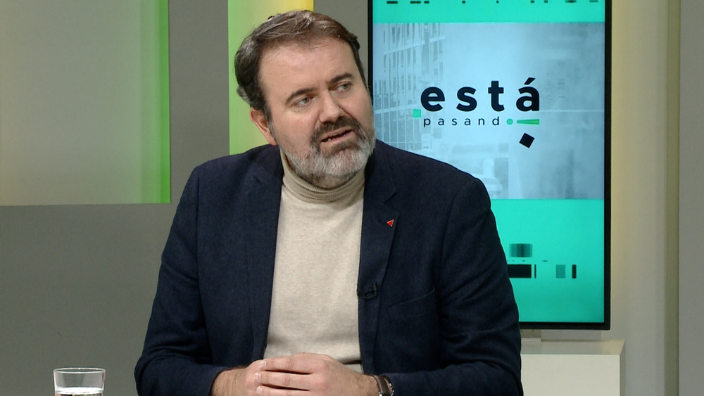 Rubén Pérez, secretario de Estado de Juventud e Infancia en el programa 'Está pasando'