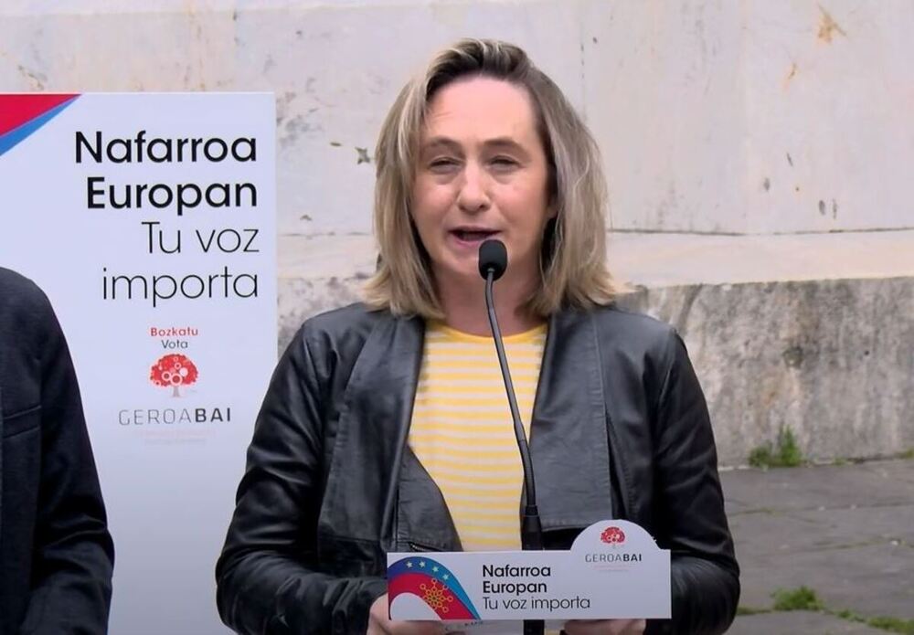 Amaia Arrizabalaga, candidata de Geroa Bai al Parlamento Europeo