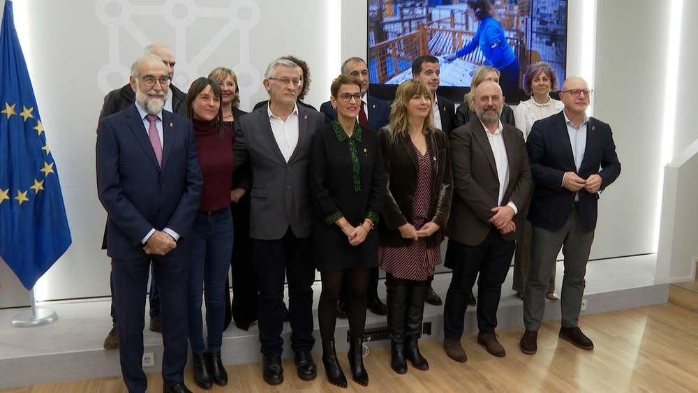 Foto del Gobierno de Navarra para despedir el año