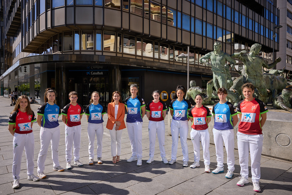 Echa a andar el ‘Udara CaixaBank’, campeonato de Pelota a  Mano Femenina que se disputará este verano en 14 frontones