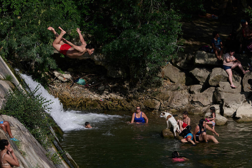 Archivo: calor en Navarra 