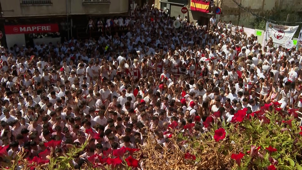 Foto de fiestas en San Adrián, Puente la Reina y Elizondo