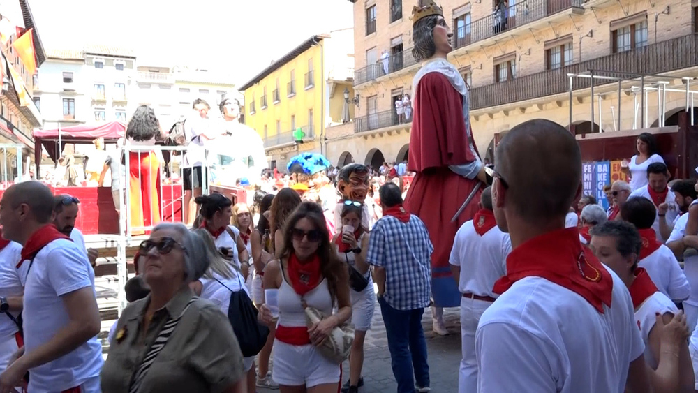 Foto de fiestas en San Adrián, Puente la Reina y Elizondo