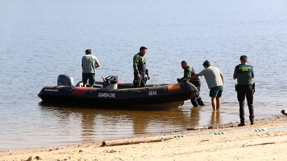 Imagen de la búsqueda de agentes de Guardia Civil