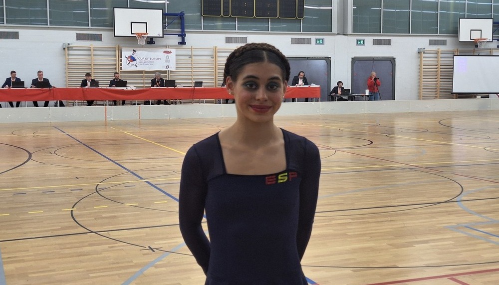 La patinadora Vera García gana la Copa de Europa en Zúrich