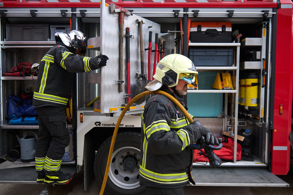 Un nuevo incendio se salda sin heridos en Pamplona