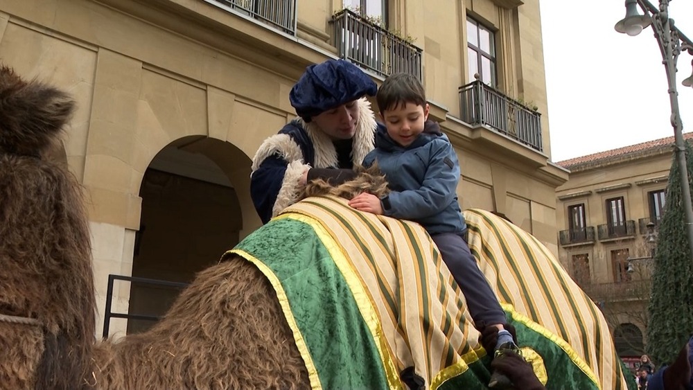 Los dromedarios ya esperan a sus majestades los Reyes Magos