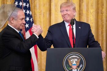 Trump recibe a Netanyahu en su residencia de Florida