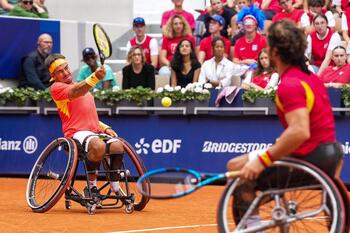 Martín de la Puente y Dani Caverzaschi, bronce paralímpico  