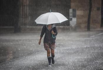 Navarra estará este martes en aviso amarillo por lluvia