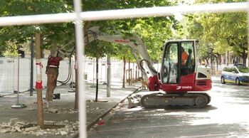Se suspenden las obras del Parking de la Plaza de la Cruz