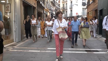 Un paseo que conmemora el Privilegio de la Unión de Pamplona