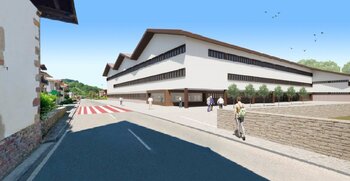 Avanzan las obras del nuevo centro de FP de Oronoz-Mugairi