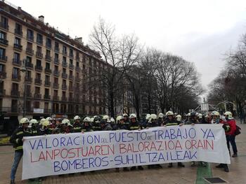 Bomberos de Navarra reclaman una 