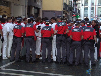 Sanfermines bajo control: aumentan un 15% las detenciones